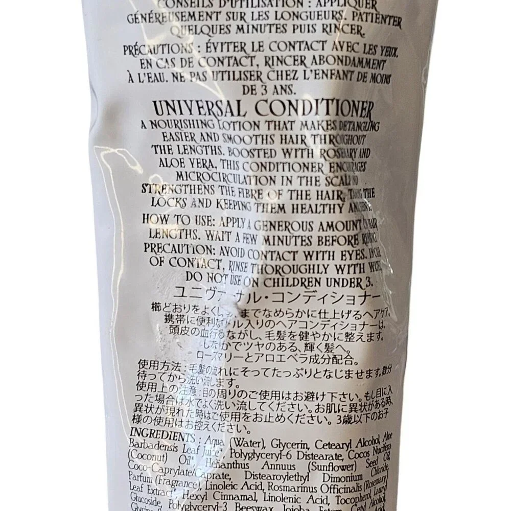 Apres Shampoinc Universel Universal Conditioner Buly 50 ml Aloe Rosemary  France